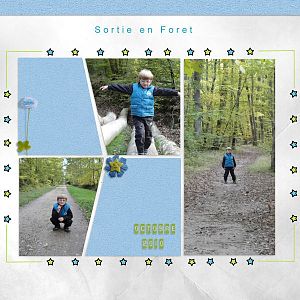 sortie en foret