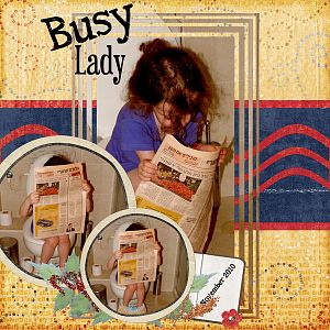 Busy Lady