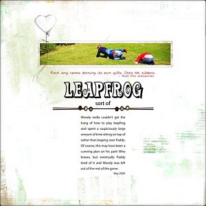 Leapfrog - sort of