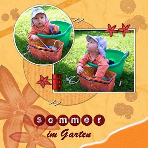 Summer in garden
