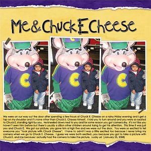 Me & Chuck E Cheese