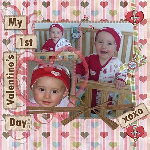 Kayleen's First Valentine's Day