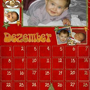 Calendarpage December