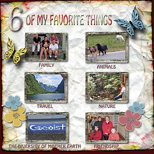 6 Of My Favorite Things