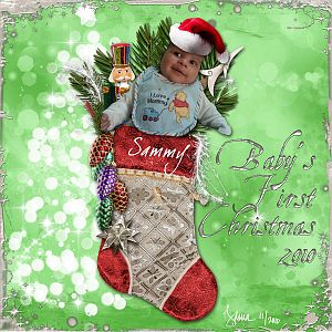 Baby Sammy's First Christmas