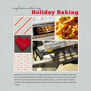 Holiday Baking