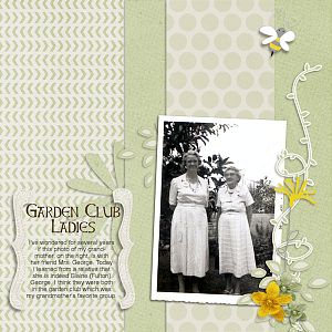 Garden Club Ladies