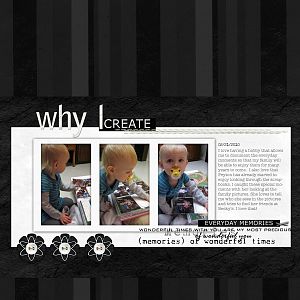 Why I Create