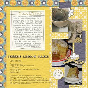 Jesse's Lemon Cake