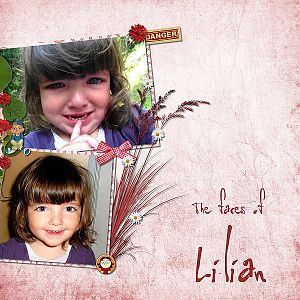 The faces of lilian