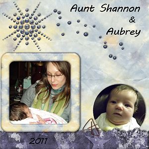 Aunt Shannon & Aubrey