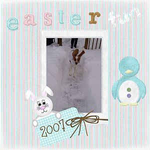 Easter Snow
