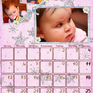 Calendarpage January Judith
