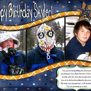 Skyler's 12th Birthday