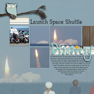 Launch Space Shuttle