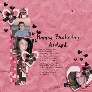 Happy Birthday Ashlyn