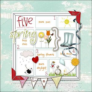 Template Challenge - Celebrate Spring