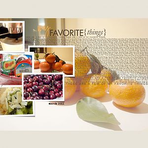 Challenge - favorite things