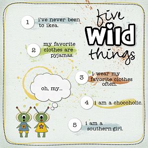 5 wild things