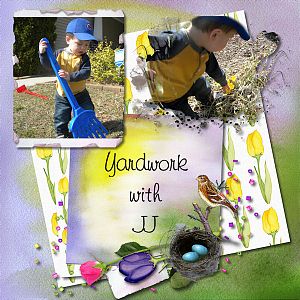 Yardwork with JJ