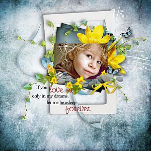 Sunny world  by Lilibule scrap design