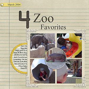 4 Zoo Favorites