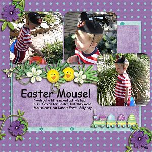 Easter Mouse