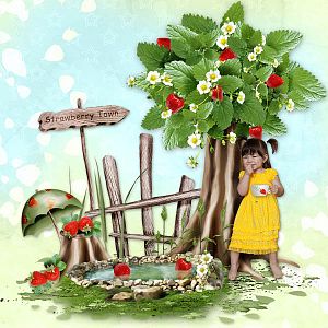 Strawberry town