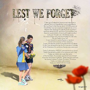 LEST WE FORGET