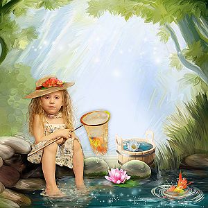 Tea party at the pond by Kandi Designs