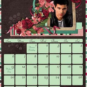 2012 Calendar - May