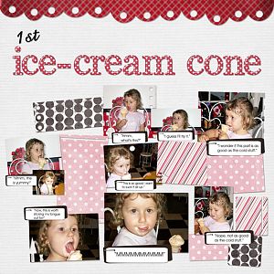 1st Ice-Cream Cone