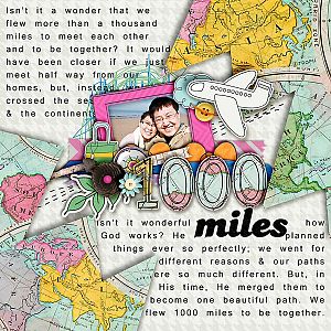 1000 miles