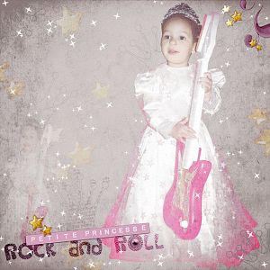 Princesse rock and roll