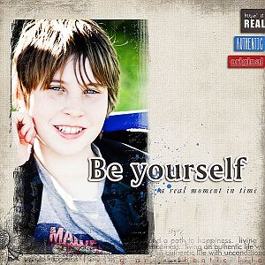 BE YOURSELF