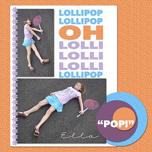 Lollipop. POP!