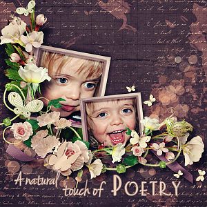 Touch of poetry - RAK for Jacqueline