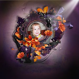 Dark place by Mystique Designs and Autumn steps 1. by Tinci Designs