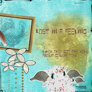 Lost in a Feeling - Creative Challenge