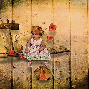 Poppy Meadow kit by Laras Digi World