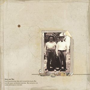 Mother's Album - Grandfather and Ben