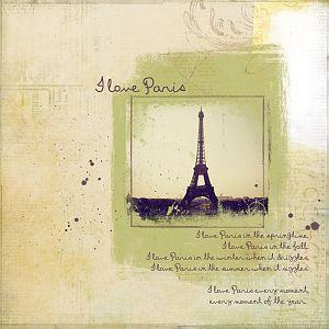 i love Paris - AnnaLift (9.23-9.29.11)