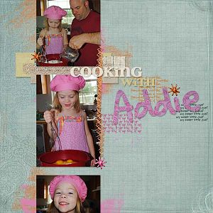 Cooking with Addie