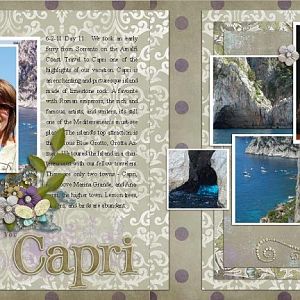 Capri Italy 2 pager