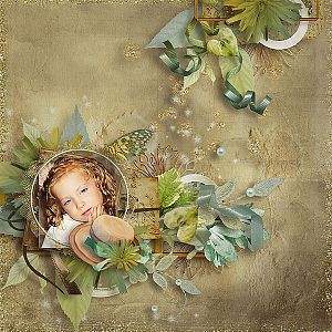 October steps 1. by Tinci Designs and Beautiful Elegance by LiseteScrap