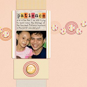 Patience (Left Page)