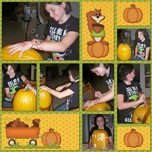 Carving Pumpkins 2010 1