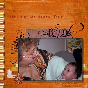 Getting to Know You