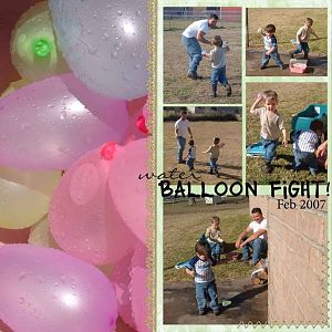 Water Balloon Fight
