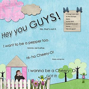 I wanna be a cheery-o